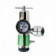 Brass click style oxygen regulator