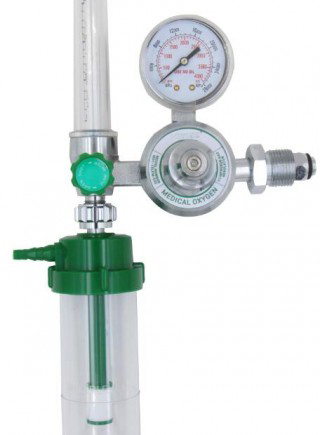 Diaphragm type bull nose oxygen inhalator