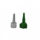 Plastic brass green  Christmas tree connector