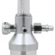 Aluminium oxygen flowmeter with aluminium humidifier bottle