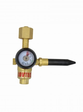 Helium regulator balloon regulator