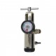 Brass click style oxygen regulator