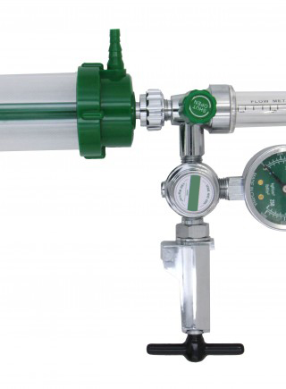 Pin yoke oxygen inhalator