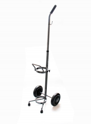 Steel cylinder trolley