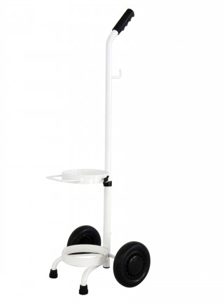 Steel cylinder trolley
