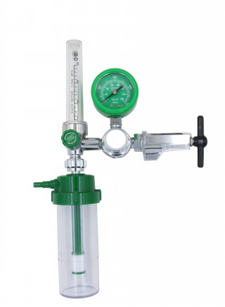 Pin yoke oxygen inhalator