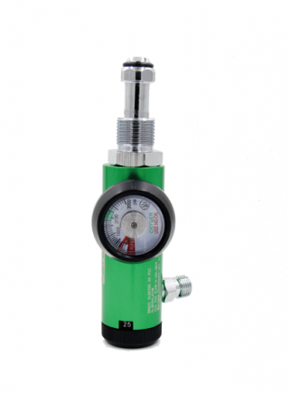 Nipple style CGA540 Oxygen Regulator