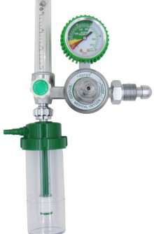 Diaphragm type bull nose oxygen inhalator