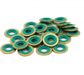 Brass washer seal