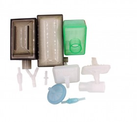 Plastic gas filter